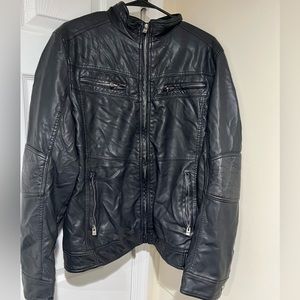 Mens leather jacket